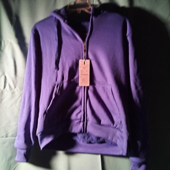 NEW ! TrackSuit Women Sweater Blue Size XL New - Picture 1 of 4